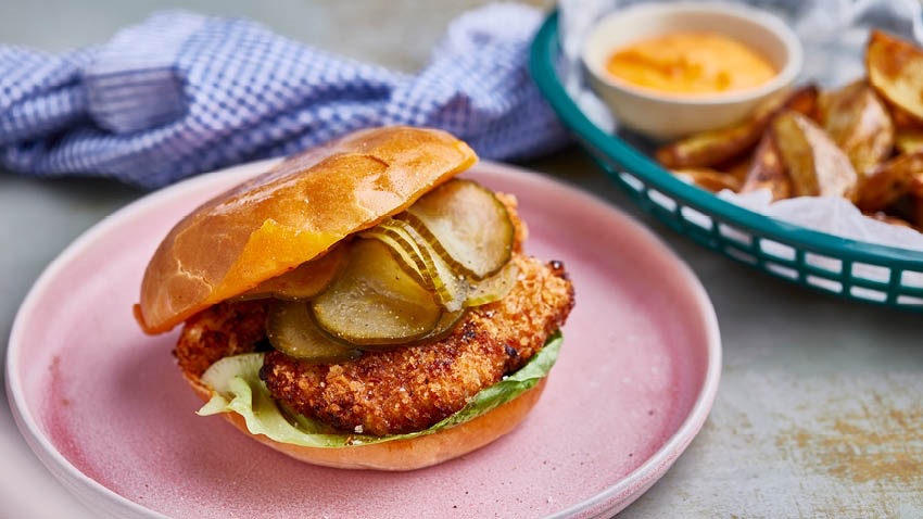 Fried Chicken Burger